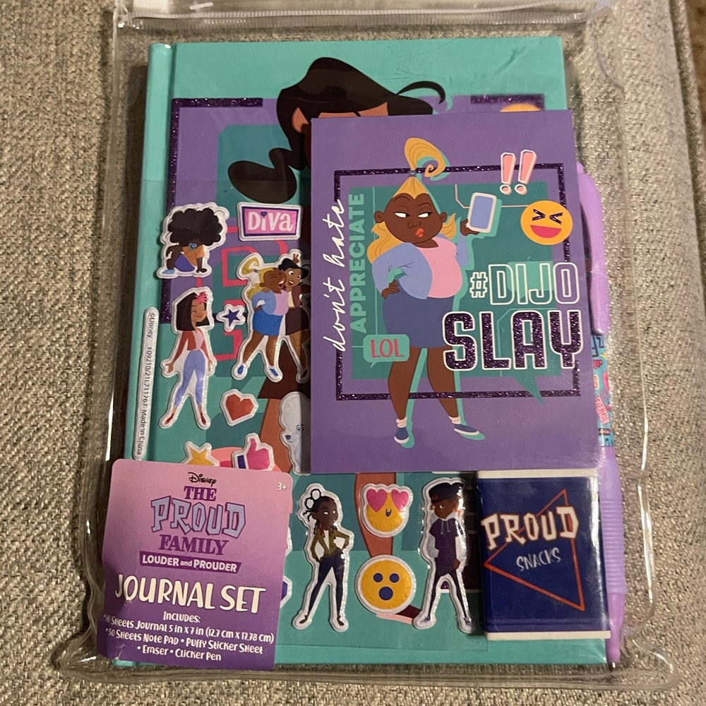 The Proud Family Journal Set NIP